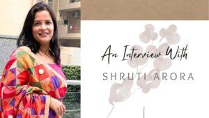 Author Shruti Arora books